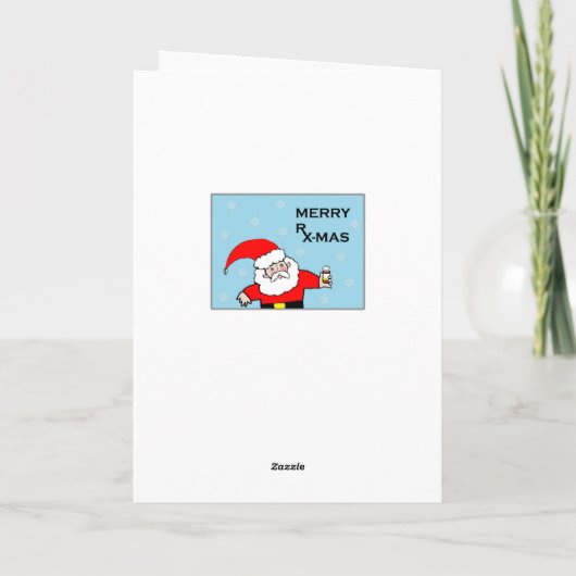 apotheekkerst feestdagen kaart (Achterkant)