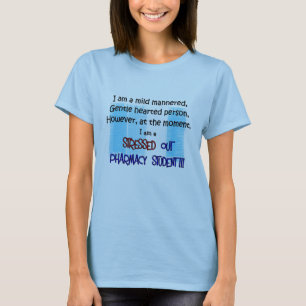 apotheekstudent STRESSED OUT T-shirt
