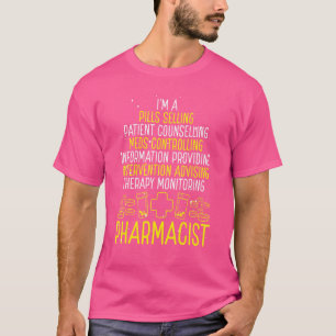 Apotheker Accessoires Waardering Apotheektechnicus T-shirt