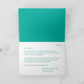 Apotheker Afstudeer Congratulatiekaart Kaart (Binnen)