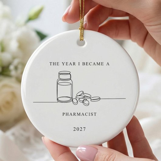 Apotheker Afstudeer Kerst Ornament