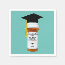 Apotheker Apotheek School Afstuderen Servet