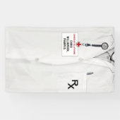 Apotheker Apotheek School Afstuderen Spandoek (Horizontaal)