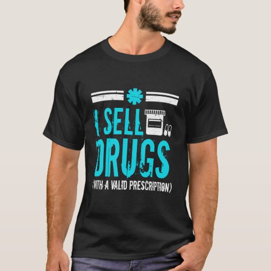 Apotheker Apotheek Tech Grappig Pharmd Student Gif T-shirt (Voorkant)