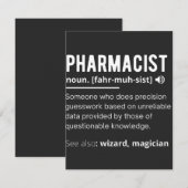 apotheker bedankkaart (Voorkant / Achterkant)