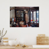 Apotheker - Bezoek de apotheker Poster (Keuken)