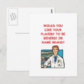 apotheker briefkaart (Voorkant / Achterkant)