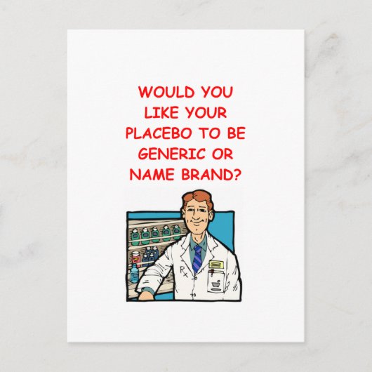 apotheker briefkaart (Voorkant)