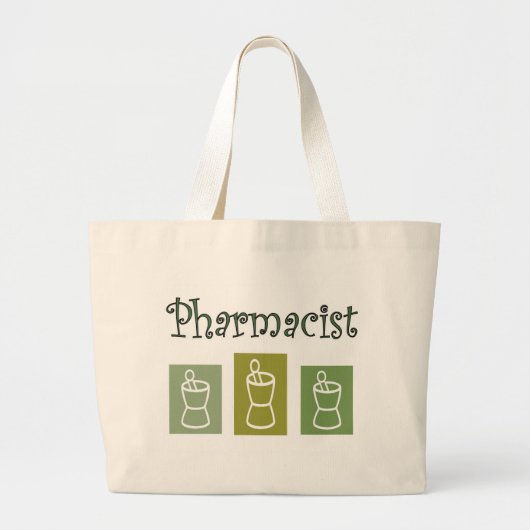 apotheker canvas tas (Voorkant)