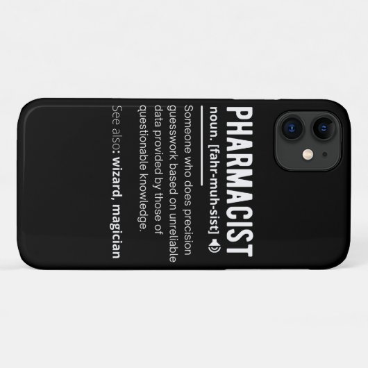 apotheker Case-Mate iPhone case (Achterkant (horizontaal))