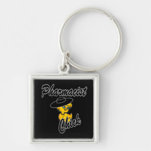 Apotheker Chick #4 Sleutelhanger