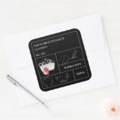 Apotheker Dahlia Bubbelbad Label (Envelop)