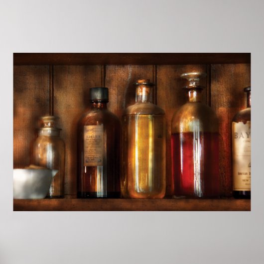 Apotheker - Diverse Elixers Poster (Voorkant)
