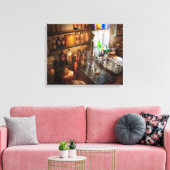 apotheker - een beetje hekwerktuig canvas afdruk (Insitu (Woonkamer))