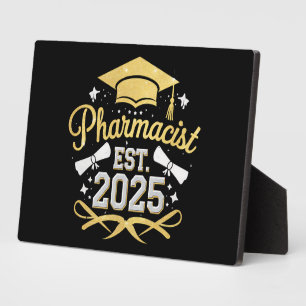 Apotheker Est 2025 Afstuderen Farmacie Fotoplaat
