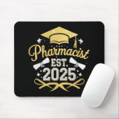 Apotheker Est 2025 Afstuderen Farmacie Muismat (Met muis)
