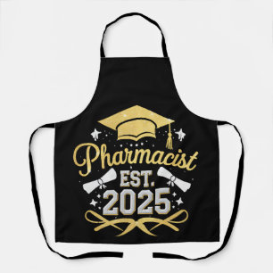 Apotheker Est 2025 Afstuderen Farmacie Schort