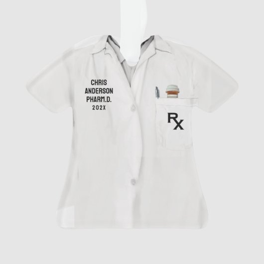 Apotheker Farmacie School Afstuderen 2025 Ornament (voorkant)