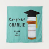 Apotheker Farmacie School Graduation Party Banner Wandkleed (Voorkant)