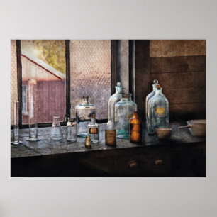 Apotheker - Flessen Poster