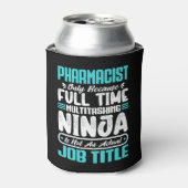 Apotheker Functie Beroep Grappige Apotheek Blikjeskoeler (Blikje Voorkant)
