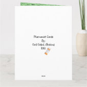 apotheker "Gefeliciteerd" Kaart (Achterkant)