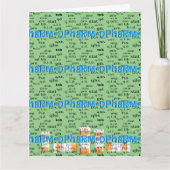 apotheker "Gefeliciteerd" Kaart (Voorkant)