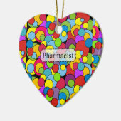 apotheker Gifts Whimsical Bubbles Keramisch Ornament (Links)