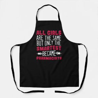 apotheker Girl Joke Pun Druggist Chemist Schort