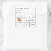 Apotheker Goudsbloem Bubbelbad Label (Tas)