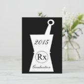 Apotheker Graduation Party Uitnodigingen #38 (Staand voorkant)