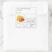 Apotheker Granaatappel geïnfundeerd honing Label (Tas)