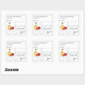 Apotheker Granaatappel geïnfundeerd honing Label (Vel)