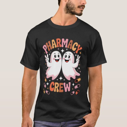 Apotheker Halloween Apotheek Shirts Griezelige Pha (Voorkant)