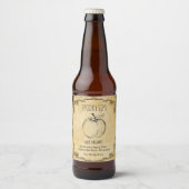 Apotheker Halloween appelcider Bier Etiket (Voorkant)