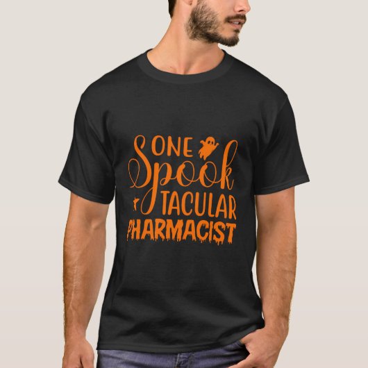 Apotheker Halloween Grappig Spooktacular T-shirt (Voorkant)