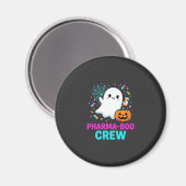 Apotheker Halloween Pharma-Boo Crew Spookontwerp_ Magneet (Voorkant / Achterkant)