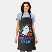 Apotheker Halloween Pharma-Boo Crew Spookontwerp_ Schort (Gedragen)