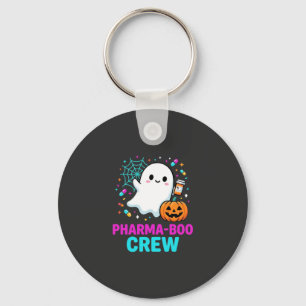Apotheker Halloween Pharma-Boo Crew Spookontwerp_ Sleutelhanger