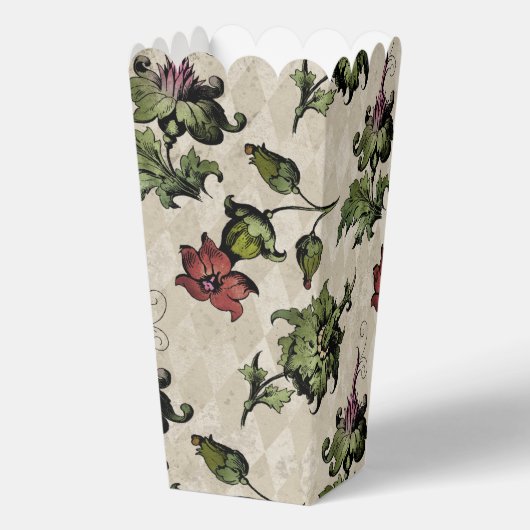 Apotheker heks Plant | Steampunk Botanische Kruide Bedankdoosjes (Achterkant)