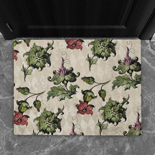 Apotheker heks Plant | Steampunk Botanische Kruide Deurmat