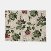 Apotheker heks Plant | Steampunk Botanische Kruide Deurmat (Voorkant)