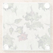 Apotheker heks Plant | Steampunk Botanische Kruide Glazen Onderzetter (Achterkant)