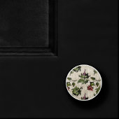 Apotheker heks Plant | Steampunk Botanische Kruide Keramische Knop