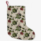 Apotheker heks Plant | Steampunk Botanische Kruide Kleine Kerstsok (Voorkant)