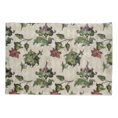 Apotheker heks Plant | Steampunk Botanische Kruide Kussensloop (Achterkant)