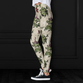 Apotheker heks Plant | Steampunk Botanische Kruide Leggings