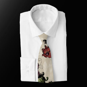 Apotheker heks Plant   Steampunk Botanische Kruide Stropdas