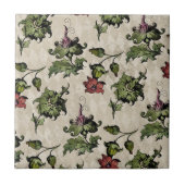 Apotheker heks Plant | Steampunk Botanische Kruide Tegeltje (Voorkant)