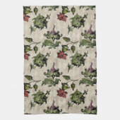 Apotheker heks Plant | Steampunk Botanische Kruide Theedoek (Verticaal)